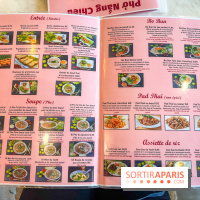 Pho Nang Chieu, restaurant vietnamien et thaï, les photos - menu - carte prix