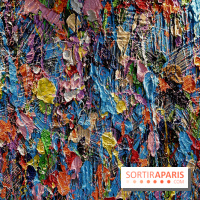 JonOne : nos photos de son exposition rétrospective sur Fluctuart à Paris 