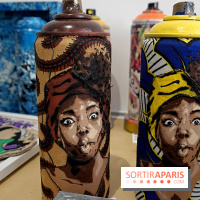 Les Bombasphères : nos photos de l'expo de street art à la Lab Galerie à Paris