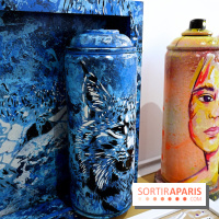 Les Bombasphères : nos photos de l'expo de street art à la Lab Galerie à Paris 