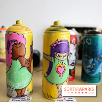 Les Bombasphères : nos photos de l'expo de street art à la Lab Galerie à Paris