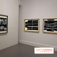 Pierre Soulages : nos photos de son exposition et de ses peintures sur papier à voir au Musée du Luxembourg