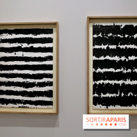 Pierre Soulages : nos photos de son exposition et de ses peintures sur papier à voir au Musée du Luxembourg 