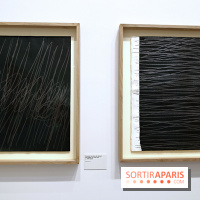 Pierre Soulages : nos photos de son exposition et de ses peintures sur papier à voir au Musée du Luxembourg 