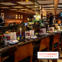 Le Dîner Renversé des Grands Voyageurs - table