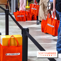Braderie Le Creuset, la célèbre cocotte en fonte émaillée française, à l'Espace Champerret - IMG 1260 jpg