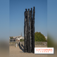 Exposition en plein air de Christian Lapie à découvrir au Domaine de Saint Cloud - photos