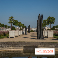 Exposition en plein air de Christian Lapie à découvrir au Domaine de Saint Cloud - photos