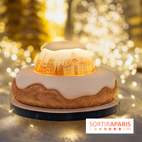 la Bûche de Noêl du Mandarin Oriental Lutetia aux Lumières de Paris - A7C08066