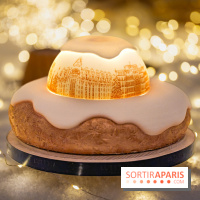 la Bûche de Noêl du Mandarin Oriental Lutetia aux Lumières de Paris