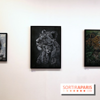 Ardif : nos photos de son exposition 'Felines Mechanimal' 