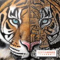 Ardif : nos photos de son exposition 'Felines Mechanimal'