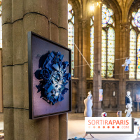 Exposition street-art et mode gratuit dans une chapelle à Paris : à la Croisée des Arts - photos - A7C09036