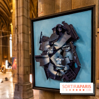 Exposition street-art et mode gratuit dans une chapelle à Paris : à la Croisée des Arts - photos - A7C09035