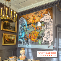 La Licorne, l’Étoile et la Lune : l’exposition du duo Lamarche-Ovize à voir au Musée de la Chasse - IMG 9485