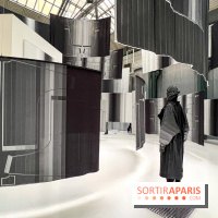 Art Basel Paris 2025 : Issey Miyake sublime textile et lumière dans une installation gratuite - IMG 0908 jpg