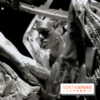 Daniel Buren et Miles Greenberg, nos photos de l'expo au Reiffers Art Inititiatives à Paris 