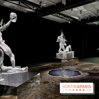 Daniel Buren et Miles Greenberg, nos photos de l'expo au Reiffers Art Inititiatives à Paris 