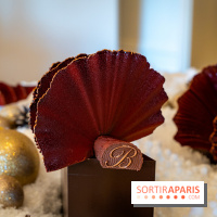 Bûche de Noël du Bristol 2025 signée Maxence Barbot : l'Art du Sommet - photos - A7C08920