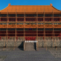 « Un siècle de conservation – de la Cité interdite au Musée du Palais » au Centre Culturel de Chine - 5搭材作工艺