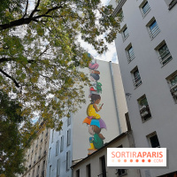 Seth, les photos de son œuvre murale à Belleville