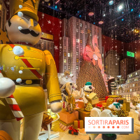 Les vitrines de Noël du Printemps Haussmann à Paris 2025 avec Diane Kruger, les photos - IMG 0575