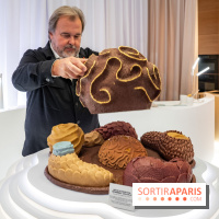 Bûches de Noël et créations de fête 2025 de Pierre Hermé : les Abysses - A7C07874