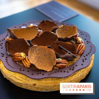 Bûche de Noël Opéra Garnier de la Maison du Chocolat 2025 - photos