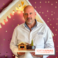 Bûches de Noël 2025 de La Grande Epicerie de Paris : trois gâteaux dans l'esprit des marchés de Noël