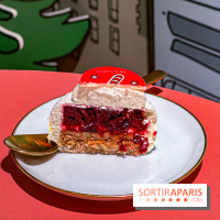 Candy Cake, la Bûche de Noël 2025 du Printemps Haussmann par Bryan Esposito, clin d'œil à New-York - IMG 9561