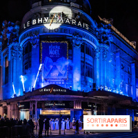 Inauguration des vitrines de Noël du BHV Marais à Paris 2025 avec Vincent Niclo et Vitaa - photos - A7C01382