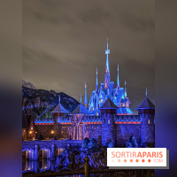 World of Frozen - chateau nuit