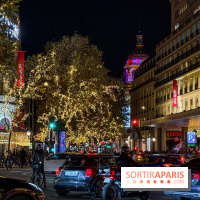 Les illuminations de Noël 2025 du Boulevard Haussmann - IMG 2389