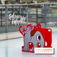 Noël 2025 aux Galeries Lafayette Haussmann : une patinoire éphémère sur les toits de Paris
