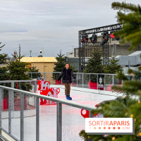 Noël 2025 aux Galeries Lafayette Haussmann : une patinoire éphémère sur les toits de Paris