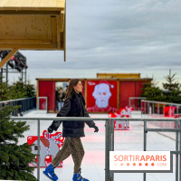 Noël 2025 aux Galeries Lafayette Haussmann : une patinoire éphémère sur les toits de Paris