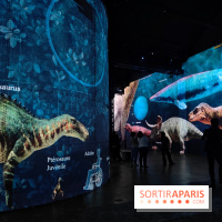Dinosaures : l'expérience immersive qui nous fait remonter le temps à l'Atelier des Lumières, photos