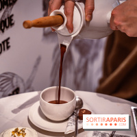 salon de thé chocolatier Chapon Saint-Germain-En-Laye - Yvelines:  chocolat chaud et gourmandises - photos