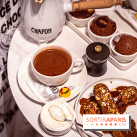 salon de thé chocolatier Chapon Saint-Germain-En-Laye - Yvelines:  chocolat chaud et gourmandises - photos