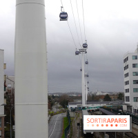 Câble C1 : le premier téléphérique d'Île-de-France - nos photos