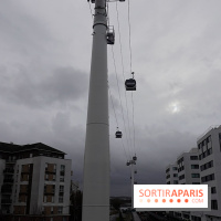 Câble C1 : le premier téléphérique d'Île-de-France - nos photos
