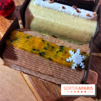 Bûches de Noël végétales de La Mauvaise Herbe - IMG 1586