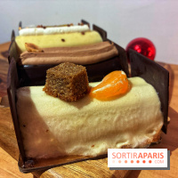 Bûches de Noël végétales de La Mauvaise Herbe - IMG 1589