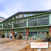 La Halle de l'Arsenal - Biltoki à Rueil-Malmaison, les photos du food court