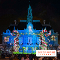 Noël 2025 à Levallois-Perret (92) : spectacle son & lumière gratuit sur l'Hôtel de Ville
