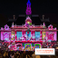 Noël 2025 à Levallois-Perret (92) : spectacle son & lumière gratuit sur l'Hôtel de Ville  - IMG 5387