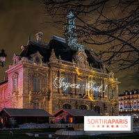 Noël 2025 à Levallois-Perret (92) : spectacle son & lumière gratuit sur l'Hôtel de Ville  - IMG 5480