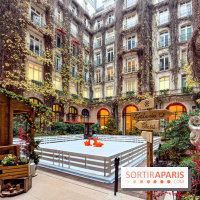 Noël 2025 au Plaza Athénée : tea time festif en famille, patinoire enchantée et chalet-raclette - IMG 4238