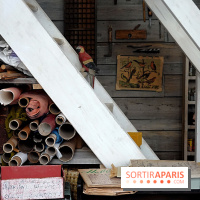 L'atelier de Joseph Cornell recréé par Wes Anderson à la galerie Gagosian