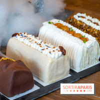 Les bûches de Noël artisanales de Baiman's Cake à Montreuil - photos